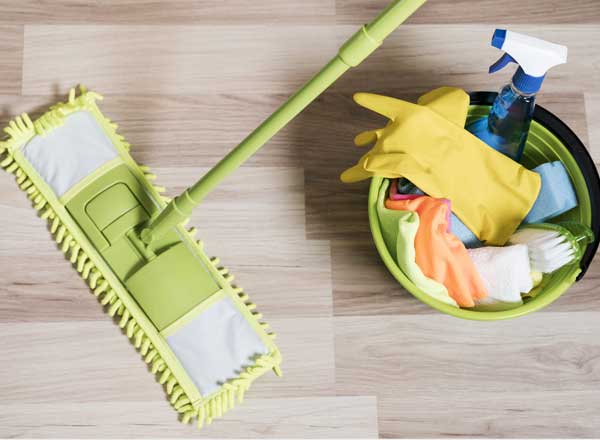 سرویس عادی نظافت و خانه تکانی
