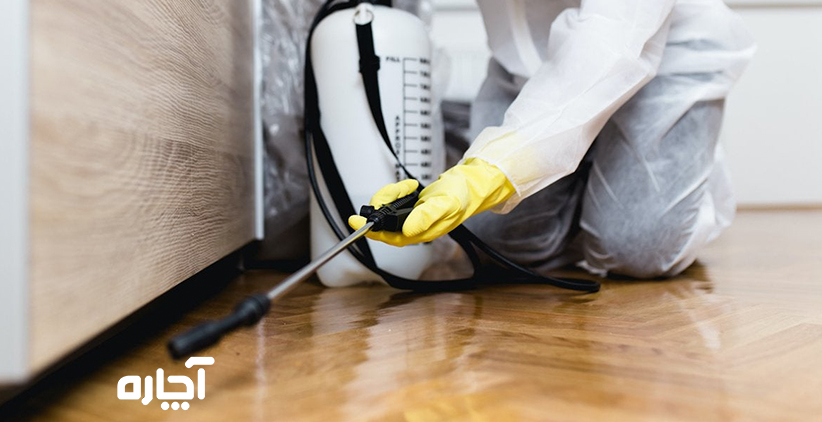 سمپاشی فضای داخلی اصفهان