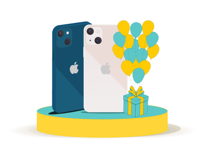 قرعه‌کشی دو آیفون ۱۳