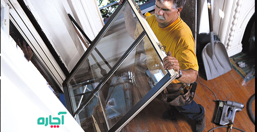 شیشه بری دو جداره اصفهان